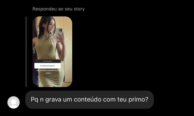 As vezes eu me arrependo de olhar as solicita&ccedil;&otilde;es de mensagens&hellip; Meu primo tem 9 anos e outra &Eacute; MEU PRIMO