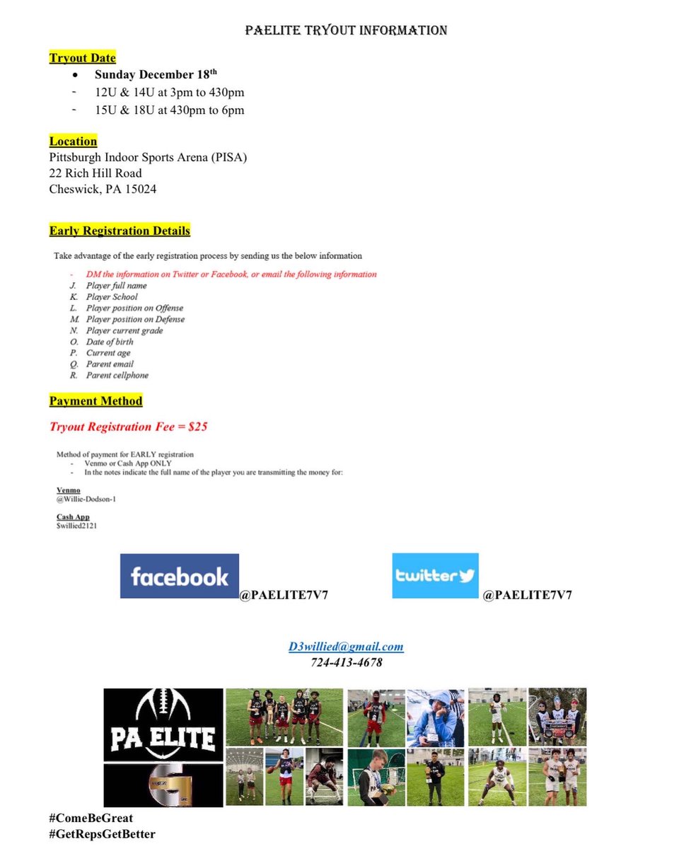 PA Elite 7v7 tweet media