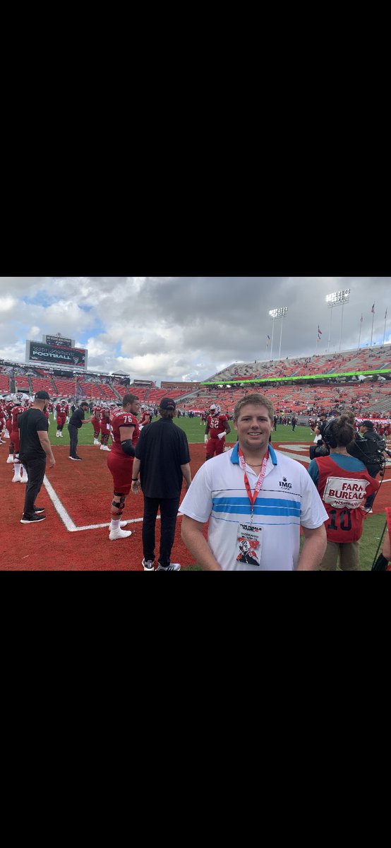 Great game day visit at NC State. Thank you coach Trevathan for having me. @Henry_Trevathan @CoachKyleBrey @CoachAllen78 @PCoachMetzger @Coach_Keller61 @sam_cole56