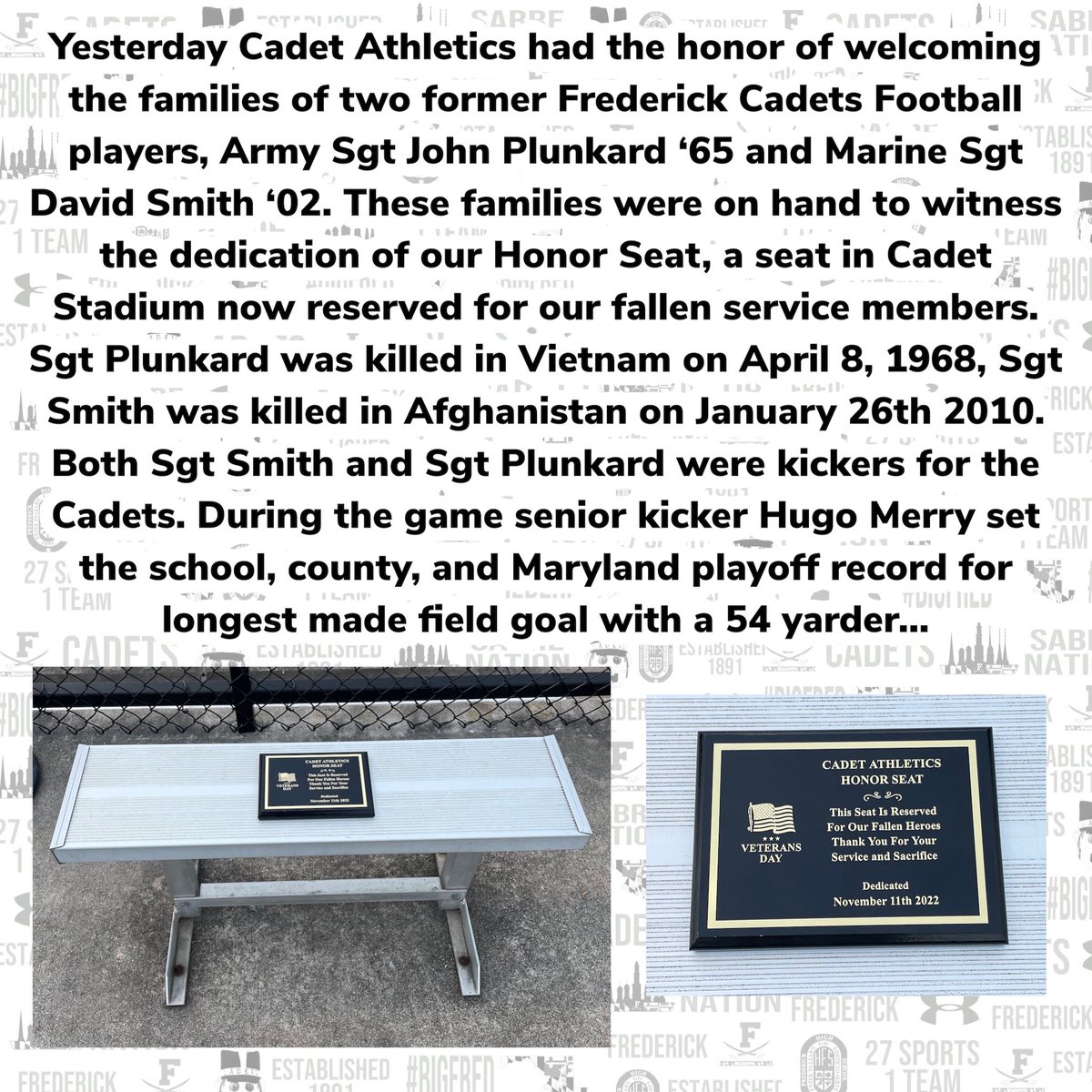 Frederick High School Cadet Athletics (@cadetathletics) on Twitter photo 