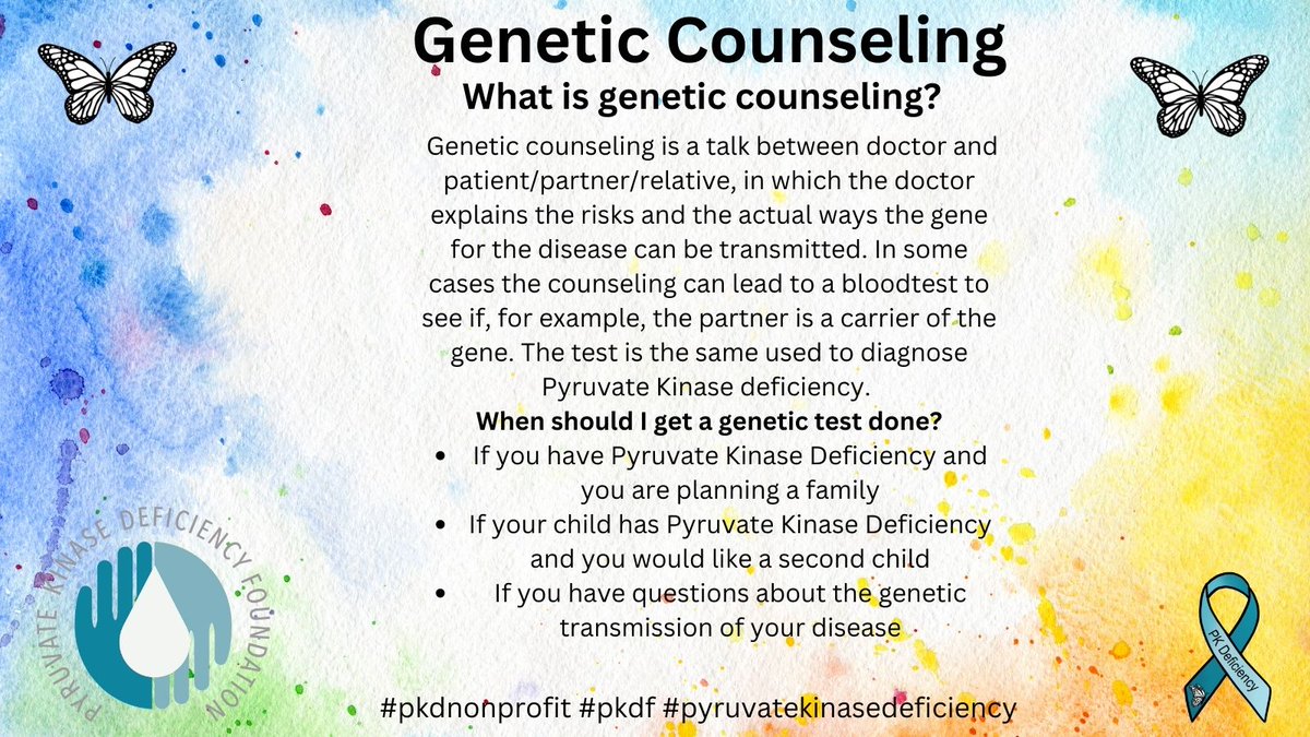 2021PKDF's tweet photo. Learn more about genetic counseling at the webinar via zoom on Wednesday, November 16th. #pkdeficiency #pkdnonprofit #pkdf #pkdfoundation #pyruvatekiansedeficiency https://t.co/QFDdME8SCS