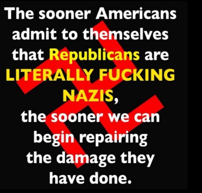 VisualizeBlue24's tweet photo. Hey @elonmusk
Did you think you would have thrown the election to the #TraitorGOP Nazis?
Nice Try.
#ChristianNazis
#NaziGOP https://t.co/w1d4Sdn3b5