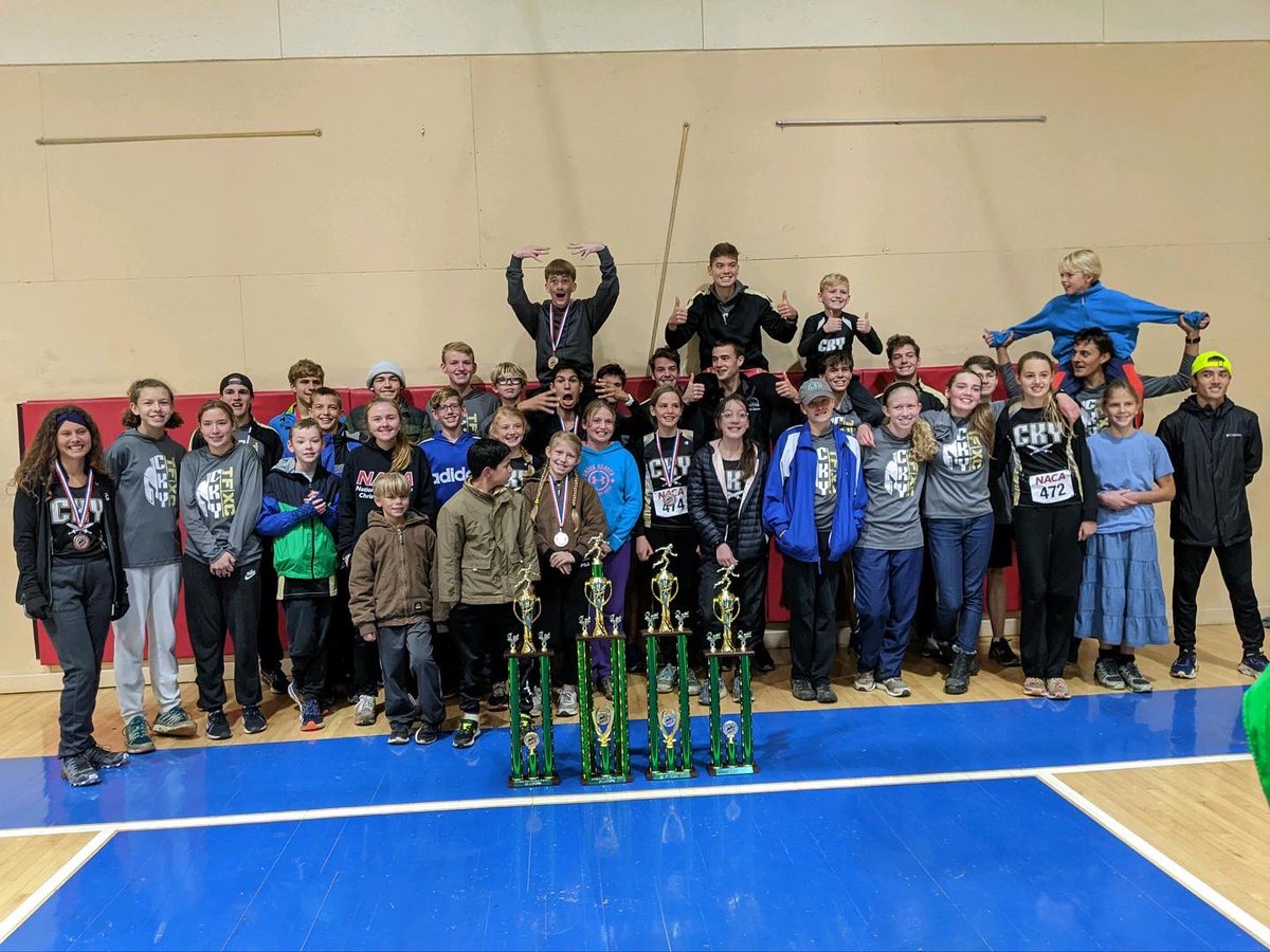 CkyTfxc's tweet photo. What a great way to end the cross country season than at NACA! 
-
Huge thank you to all of the coaches that helped out this year. The kids wouldn’t be where there at without you all!
-
#cky #ckyspartans #crosscountry https://t.co/Lqs4aTrms9