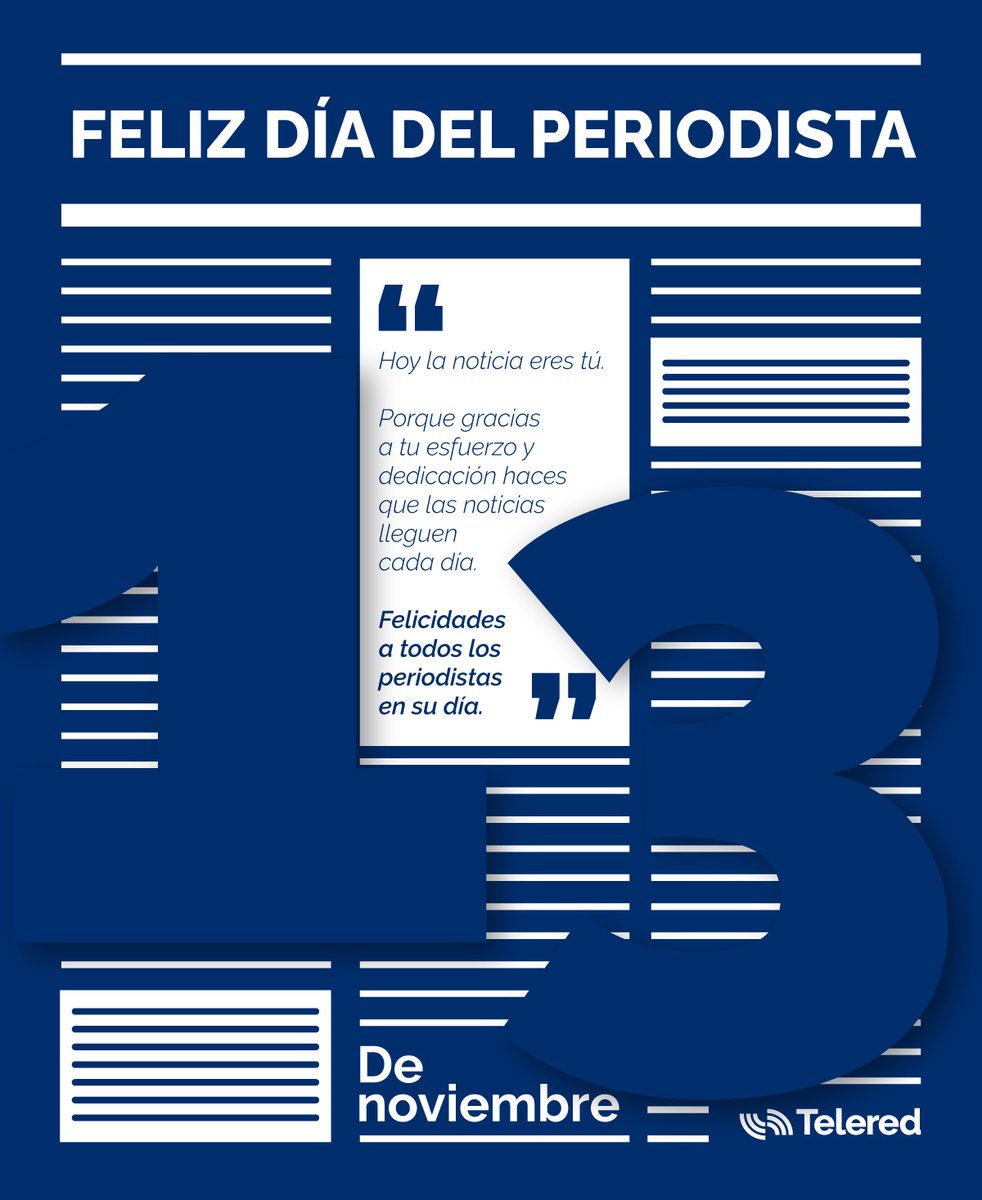 Como comunicadores nos toca generar comprensión del oficio del periodista en las corporaciones y marcas. 
Feliz día a los que ejercen está relevante profesión @sistemaclave