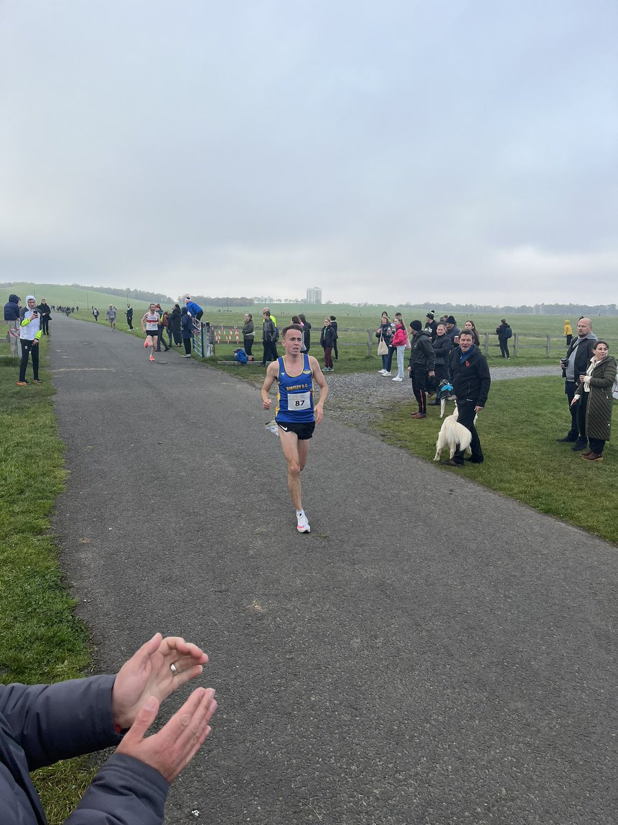 Winner of the Memorial 10k 2022 Adrian Bales of @BirtleyAC