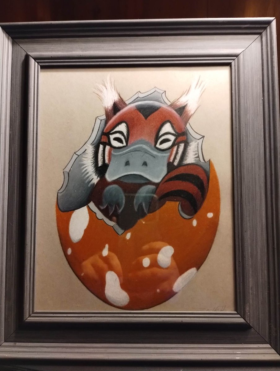 Dut_44's tweet photo. My baby Maewing art by ZENCHIARTS has arrived. I won a giveaway during @oleHBW Ark charity stream for the kids. #ARKSurvivalEvoled #Ark #Maewing @NotDollie @ComplexMinded https://t.co/ubPp3tNq4i