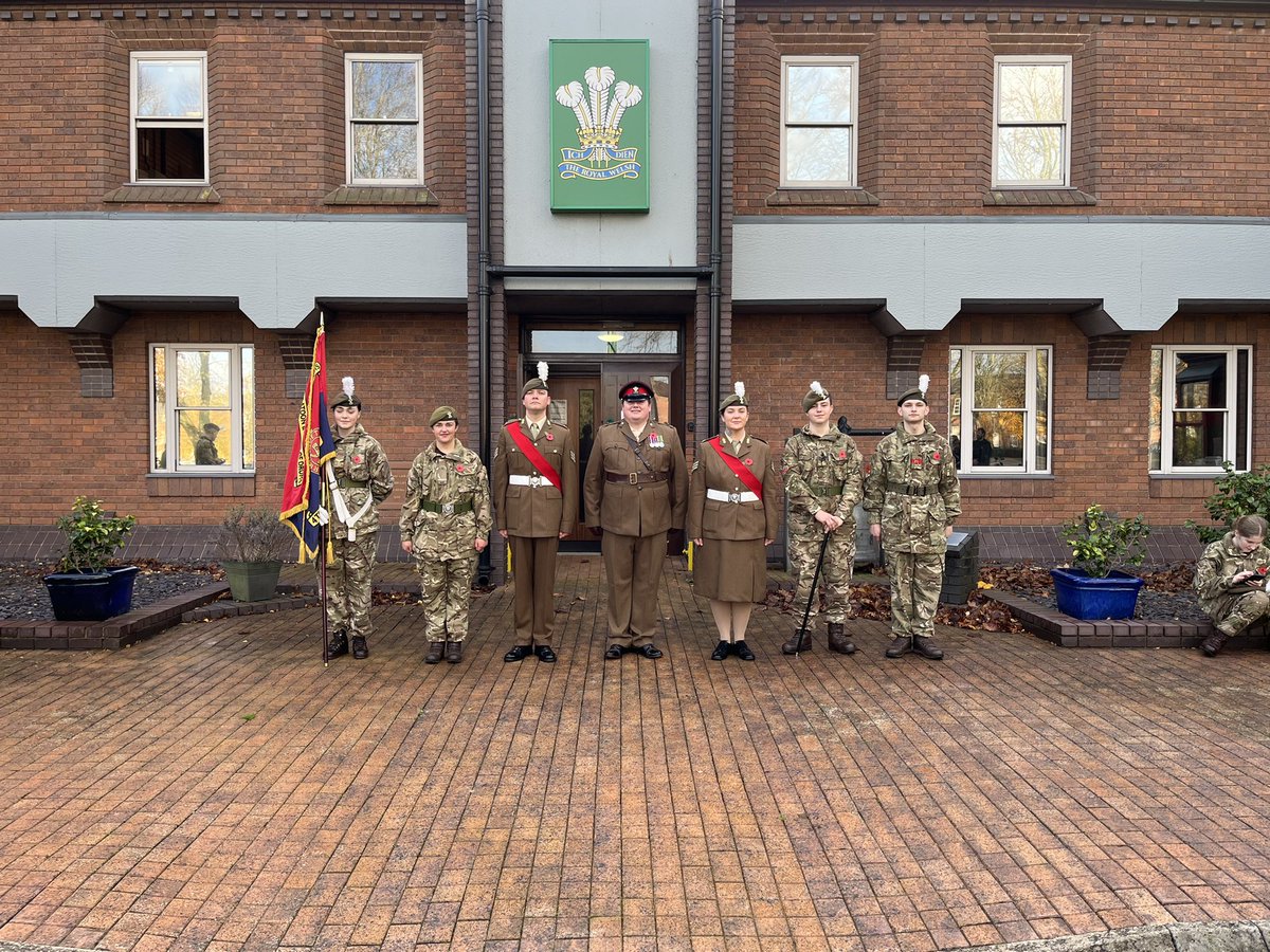 Amazingly proud of Wrexham Detachment today and a great turnout in <a href="/wrexham/">Wrexham.com</a>, <a href="/MayorOfWrexham/">Mayor of Wrexham</a> <a href="/ArmyCadetsUK/">Army Cadets UK</a> @DepComdtC_GACF <a href="/CandGACF/">Clwyd & Gwynedd ACF</a> <a href="/3royalWelsh/">3 Royal Welsh</a> <a href="/3RWELSH_CO/">3RWELSH CO</a>