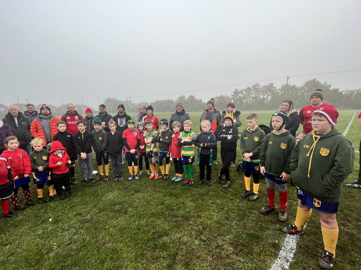 RetfordRUFC's tweet image. “At the going down of the sun and in the morning, we will remember them.”