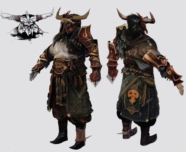 Daily Dragon Age on Twitter "Concept Art of The Iron Bull in Dragon