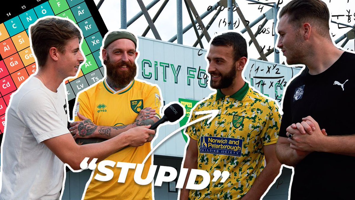 BeyondTheBallYT's tweet photo. HOW CLEVER ARE FOOTBALL FANS? 
(#NCFC edition) @NorwichCityFC 

Give it a watch now and let us know what you think! 💬

Thanks again to those who took part. 

Please LIKE 👍 COMMENT 💬and SUBSCRIBE to our YouTube channel 🤝

UP THE CANARIES!🔰

Watch here: https://t.co/NYPKr1dKiu https://t.co/xTNGRlgsyR