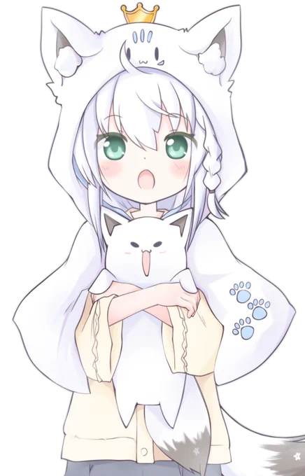 いまさら透過を投下!w。#絵フブキ 