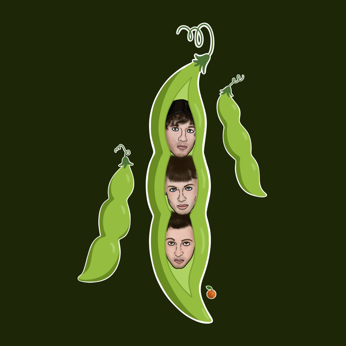 Three words to a line is three peas in a pod 💚 . . My piece for the #PeterMcpXTøpCollab hosted by @I_GottaMigraine ! Had way too much fun with this one 😅🫶 Check below for more! 👇 @twentyonepilots @tylerrjoseph @joshuadun @petermcpoland @cliqueart8 #twentyonepilots #cliqueart