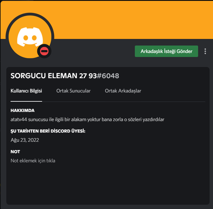 ercankknr's tweet photo. @EmniyetGM @suleymansoylu @tcsavunma @SiberayEGM @ekrem_imamoglu @AliYerlikaya ANINDA PROFİL BİLGİLERİNİ DEĞİŞTİRMİŞ İT https://t.co/sb5YNA8Noi