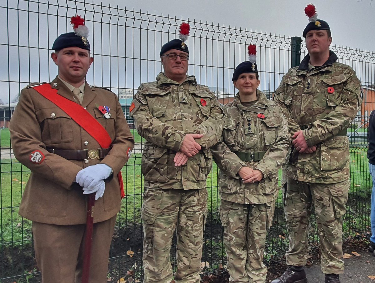 AcfShaunh's tweet photo. Second Rememberance parade completed.
#LestWeForget 
@MickBoraston @CsmiJason https://t.co/fmriYdQR1W