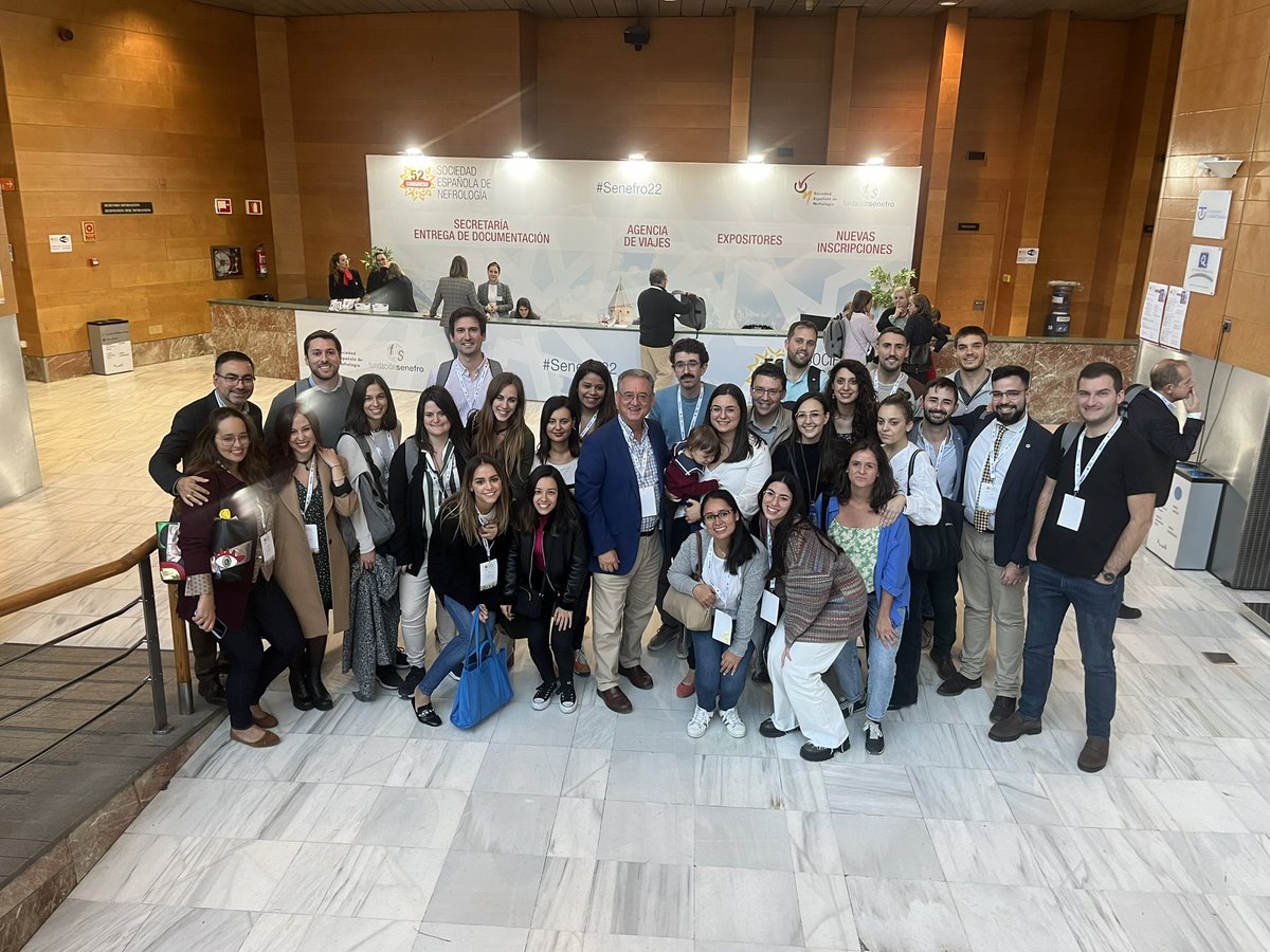 Juntos otra vez <a href="/SENefrologia/">S.E.N. Nefrología</a> #Senefro22