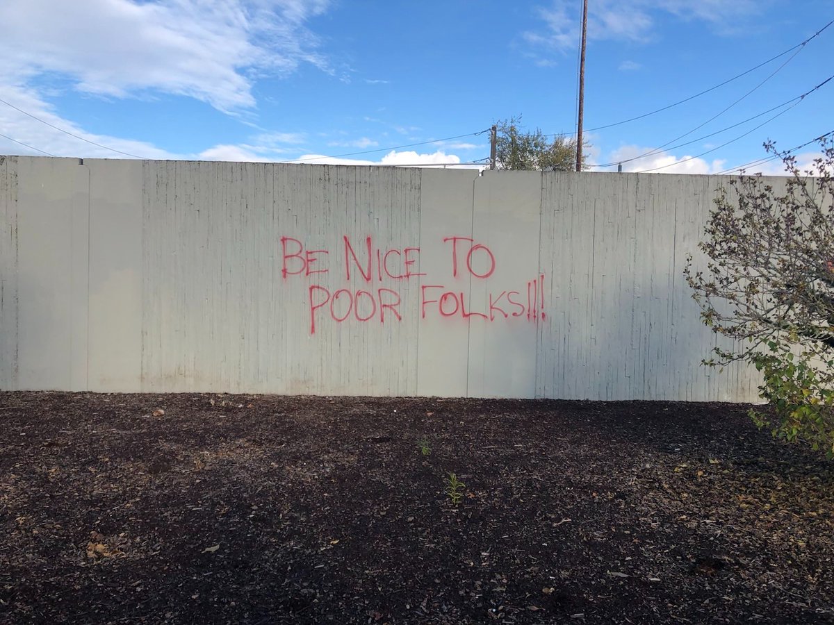 Graffiti seen in Eugene