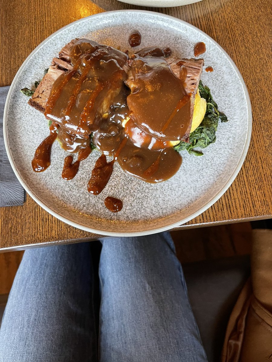 <a href="/Franks_Five/">KF</a> <a href="/SWCalgaryGuy/">Brian 😎 Tell your dog I said hi</a> <a href="/fakeezzie/">Real Mike 🇨🇦🇺🇦 Fake Ezzie</a> <a href="/Stu_parnell/">Stu (Tariff Inspector) Parnell</a> @TeachMrR <a href="/Citizen004/">Dwayne Chomyn, K.C.</a> Met with a friend yesterday and had a beef craving.  
This <a href="/cannibale_yyc/">Cannibale</a> brisket and eggs was for brunch.   .. it was soo good