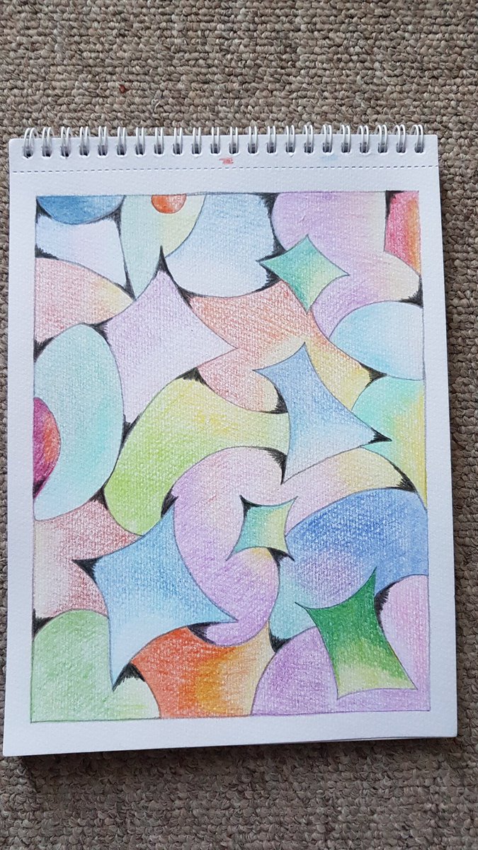 juliawright0405's tweet photo. Two new pieces of artwork that l did a few days ago. Just some abstract art done with pencil crayons
#art #abstract #pencilcrayons https://t.co/oOpziJuHyb