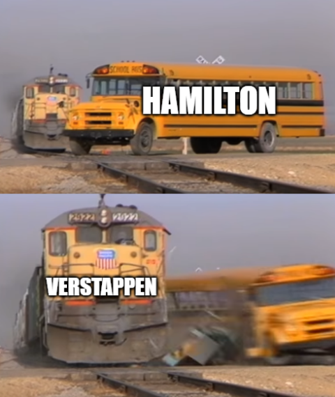 BallseyF1's tweet photo. #WTF1 #BrazilGP The war will never end lmao https://t.co/lNAkdhxN3L