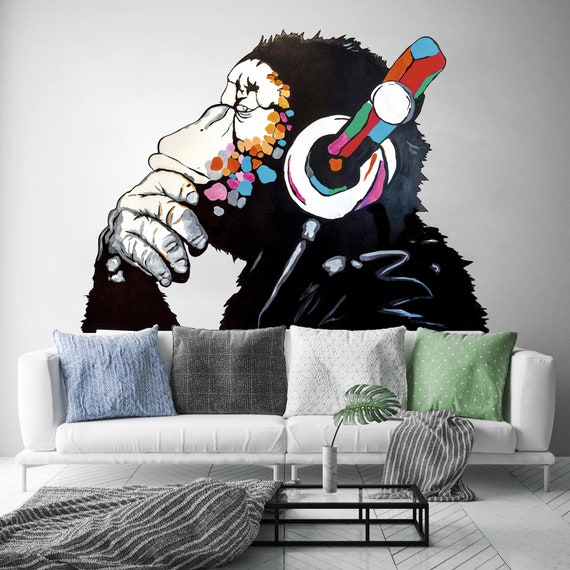 Alex80076139's tweet image. Graffiti Vinyl sticker Street Art decal Graffiti etsy.me/30QVdre #vinylsticker #monkeysticker #monkeyheadphones #monkeydecal @etsymktgtool