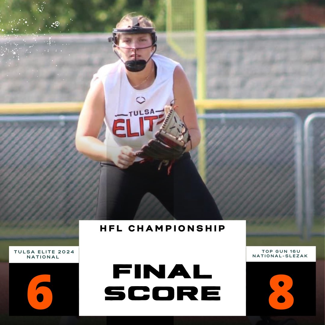 Tulsa Elite 2024 National (@te2024_national) on Twitter photo Final - Game 4 of the <a href="/HFLfastpitch/">Heart of America Fastpitch League | HFL</a>. Headed into Bracket play now. 🥎🧡
<a href="/TulsaEliteSB/">Tulsa Elite Softball</a> Final - Game 4 of the <a href="/HFLfastpitch/">Heart of America Fastpitch League | HFL</a>. Headed into Bracket play now. 🥎🧡
<a href="/TulsaEliteSB/">Tulsa Elite Softball</a>