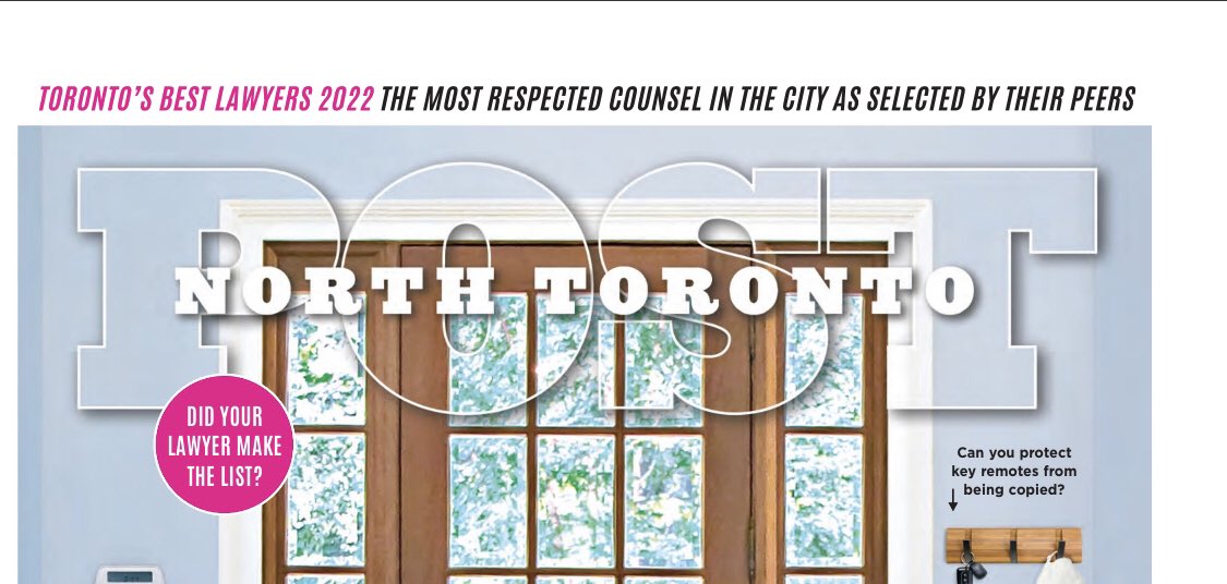 Thank you <a href="/PostCity/">Posts Lúcidos sobre o ManCity</a> Magazines for recognizing me as one of Toronto’s top lawyers in healthcare. My privilege for almost 20 yrs to serve and support healthcare administration and health system transformation across Ontario
