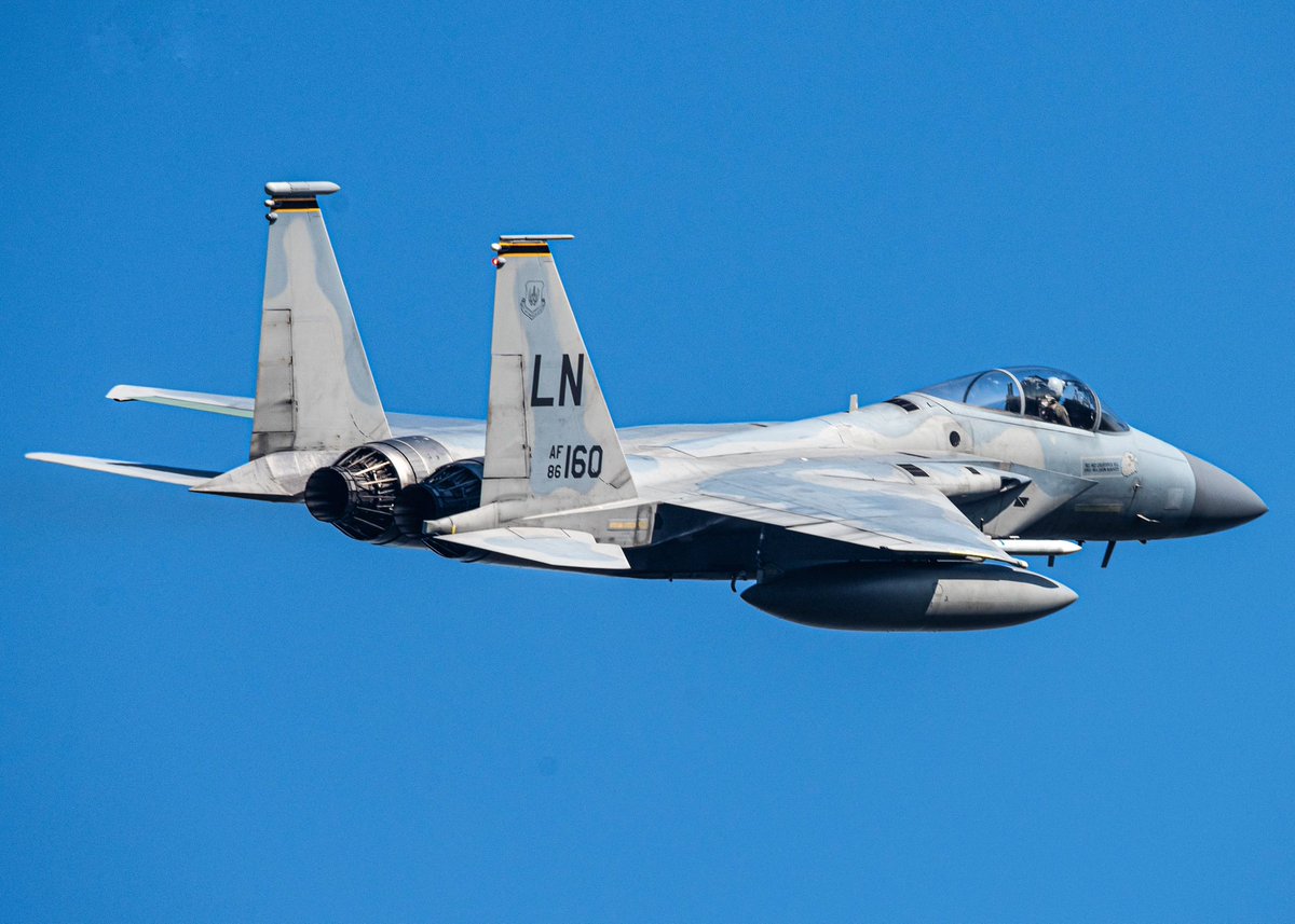 A 493rd FS F-15C. (A1C Jessi Monte)