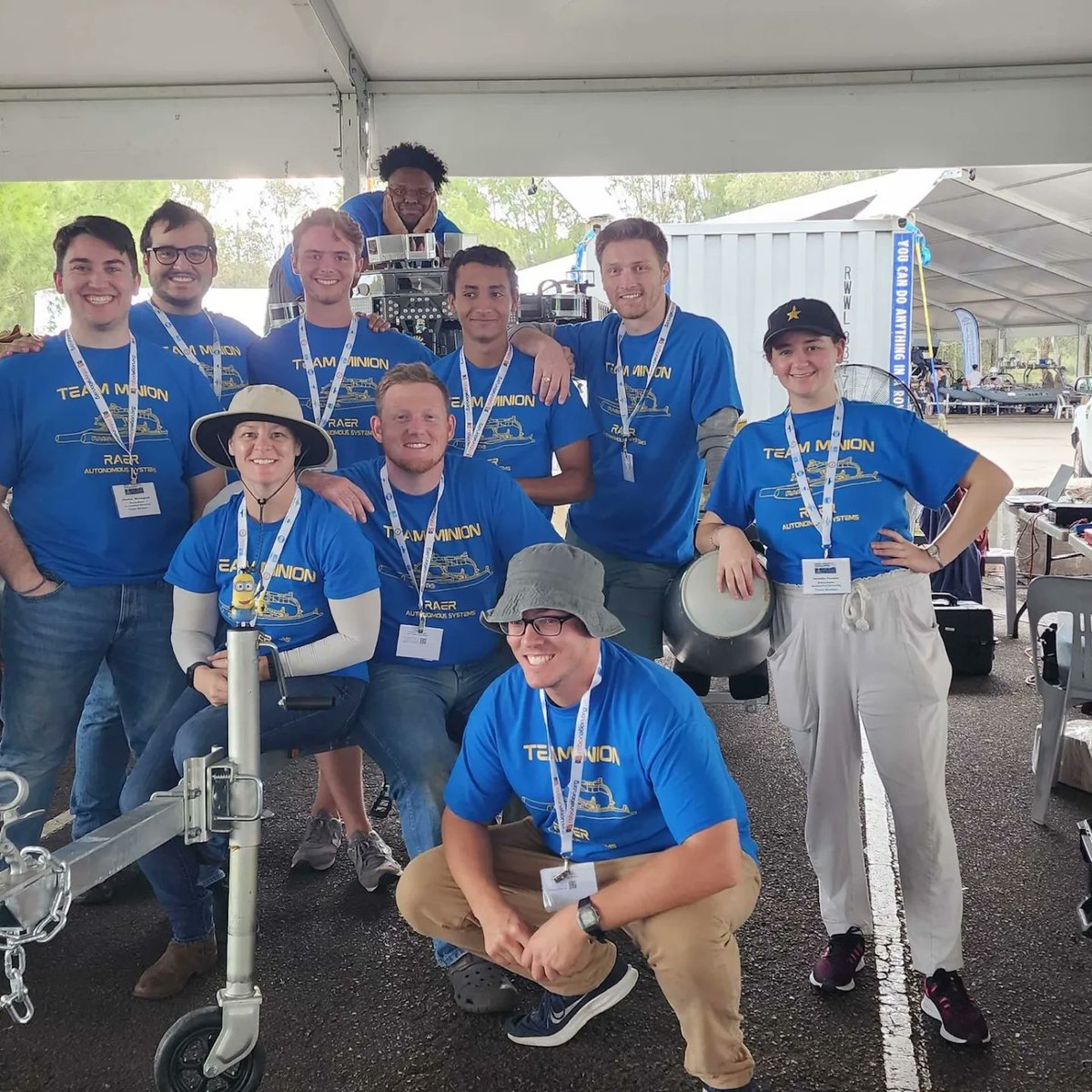 RAERrobotics's tweet image. G&apos;day mate! #RobotX and #Minion are in the land down under competing at the Maritime RobotX Challenge! They&apos;ve been sending some sweet photos to us here at #embryriddledaytona 
And #congratulations to them for qualifying for the #semifinals 
GOOOOOO MINION!!!