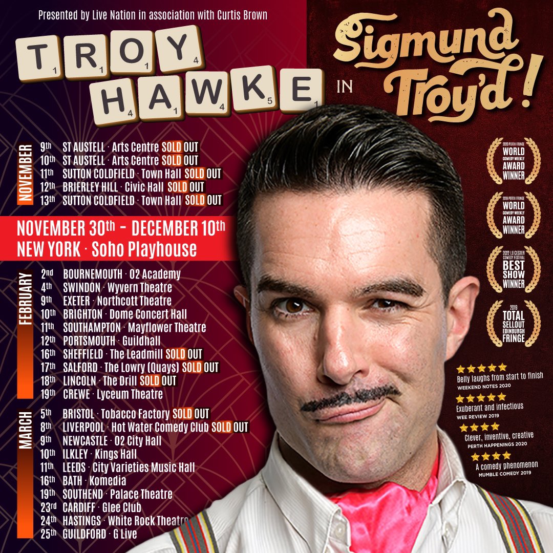 Troy Hawke Troy Hawke on Twitter: "🚨TOUR DATES, CAMEO, MERCH🚨 - https://t.co