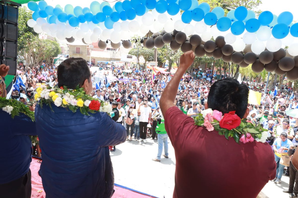 LuchoXBolivia's tweet photo. Celebramos el 40 aniversario de la gloriosa Federación Única de Trabajadores de Pueblos Originarios de #Chuquisaca -  FUTPOCH, en el municipio de Padilla, desde donde enviamos un gran mensaje de unidad al país y al mundo. 
¡Viva la FUTPOCH!
¡Muchas felicidades! https://t.co/le76IIACd0