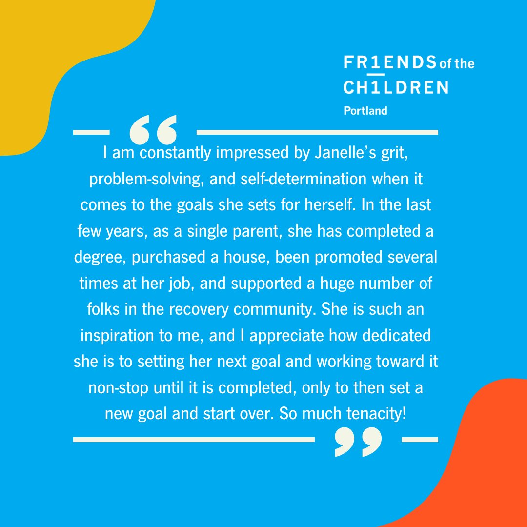 On this Caregiver Appreciation Day, we want to honor the admirable caregivers we work alongside while supporting their youth. Here are a couple shout-outs Friends had for caregivers who deserve some extra recognition. #FriendsPDX #NoMatterWhat #CaregiverAppreciationDay