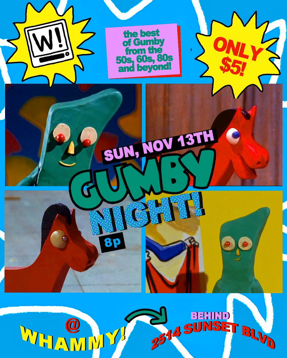 GumbyCentral on Twitter "💚Tonight in Los Angeles!💚 . Join us for