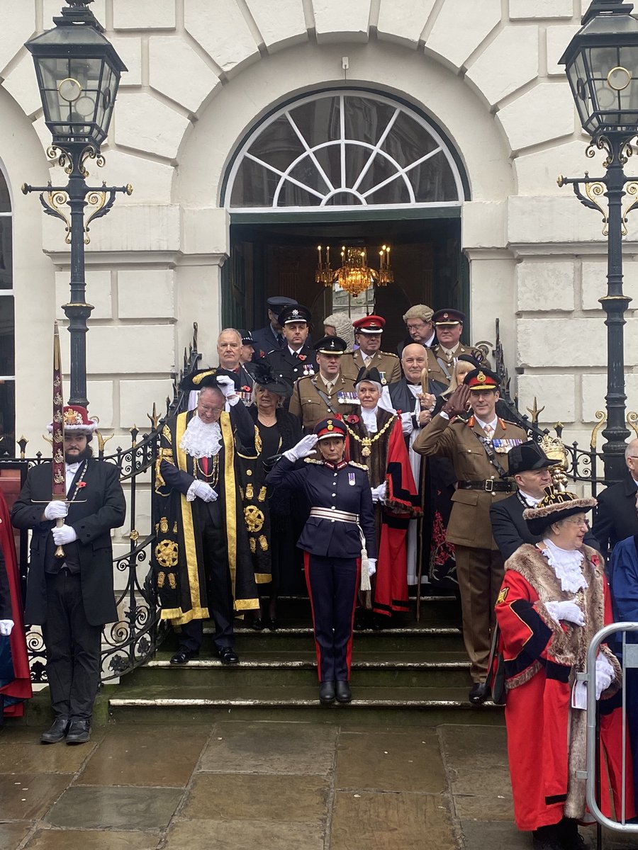 Such an honour to be involved in the Remembrance Day Service, led by the Archbishop of York. So moving. #LestWeForget #WeWillRememberThem