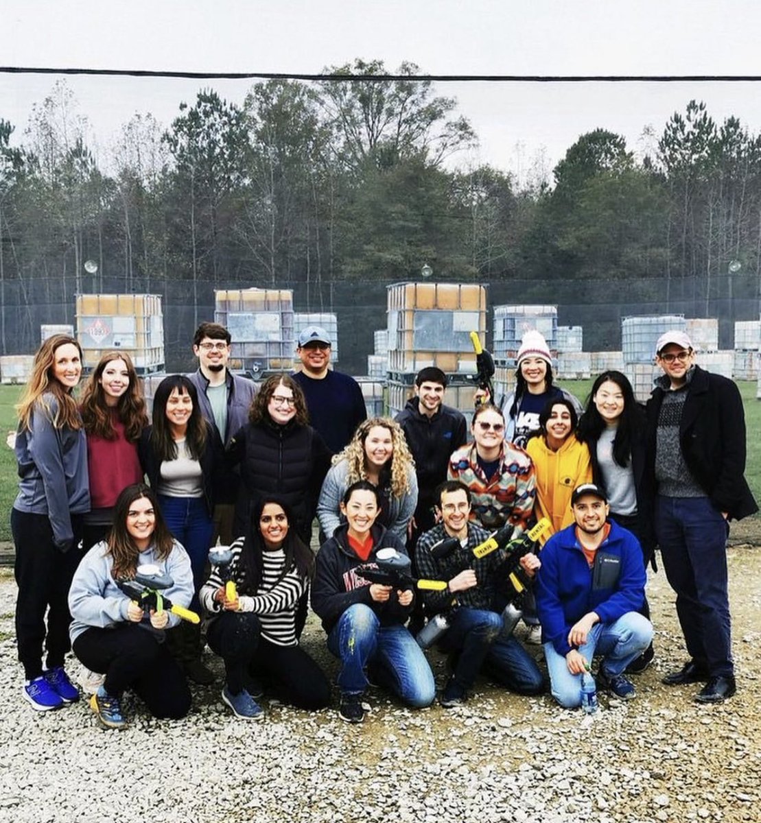 uabneurores's tweet photo. 🎨 RESIDENT RETREAT 🎨 
We had such a blast coloring up our Saturday with some paintball!!! 

Thanks to our fellows for covering call!!

#residency #nmatch2023 #neuro https://t.co/pVUYeNvJUR
