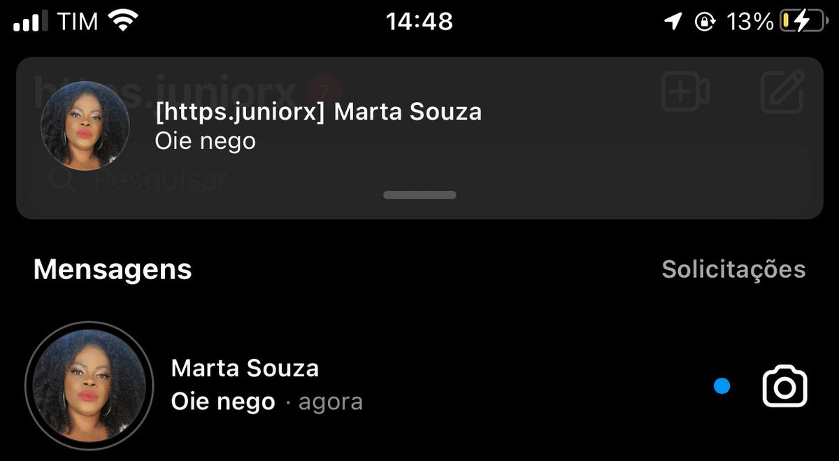 juniordojao's tweet photo. A MARTA ME RESPONDEU 😭❤️ https://t.co/rnJmywU3h4