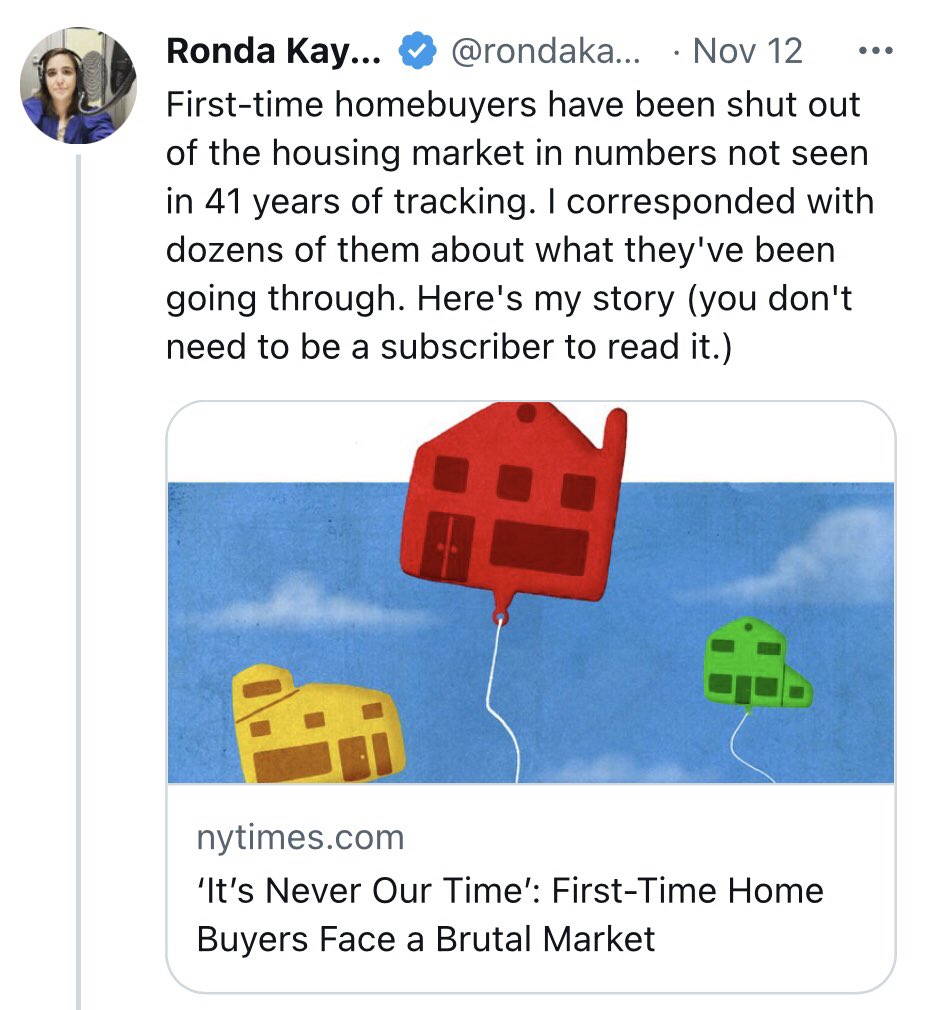 tmccormick's tweet photo. we get many stories on #homeownership decline, death of the #StarterHome, financialized inequality, but rarely on the many initiatives finding new paths (see eg #NewStarterHomes). It's a fine line b/t reporting and #reification, ie naturalizing a problem. @rondakaysen@journa.host https://t.co/FhhWJdCNe0