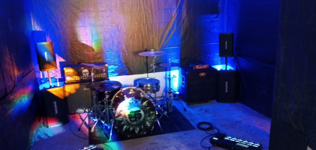 Almost set up for our photo and music video shoot!! Dropping soon!!