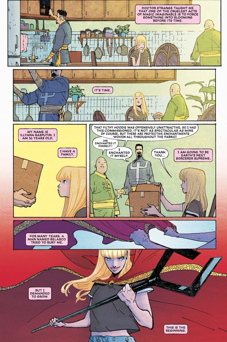 Choosing just one is nearly impossible but I'll go with What if Magik became Sorcerer Supreme by @mymonsterischic