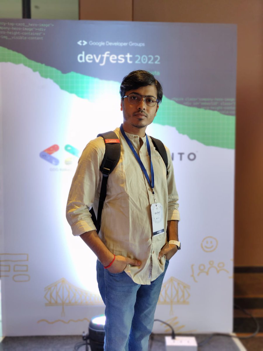 sumon_howdian's tweet photo. Congrats to 
@gdgkolkata
 for hosting amazing #devfestkol

#DevFestKol #DevFest2022 https://t.co/DtOcLvcFuQ