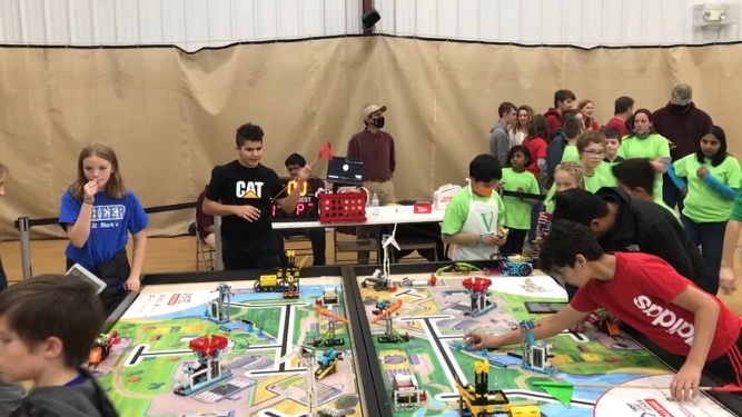 HowRobotics's tweet image. Our team had a fun day yesterday teaming up with our FLL team, The Learning Machine to volunteer at the Peoria Daarul Uloom scrimmage and at the same time promote FTC. Brings back good memories! It was fun to watch different robots tackle the Super Powered missions this year.
-
-