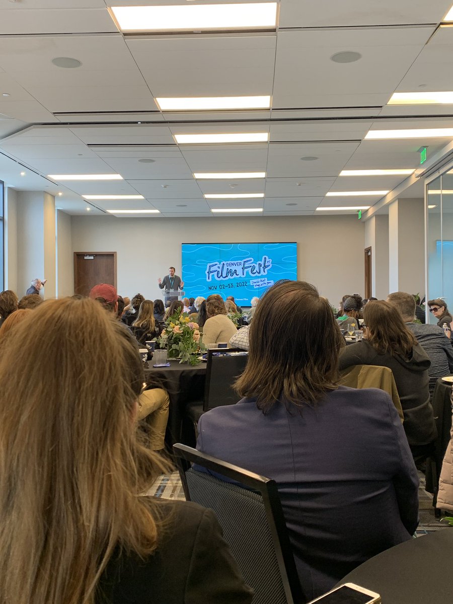 Honored to be at day 12 announcing the 45th Denver Film Festival awards.