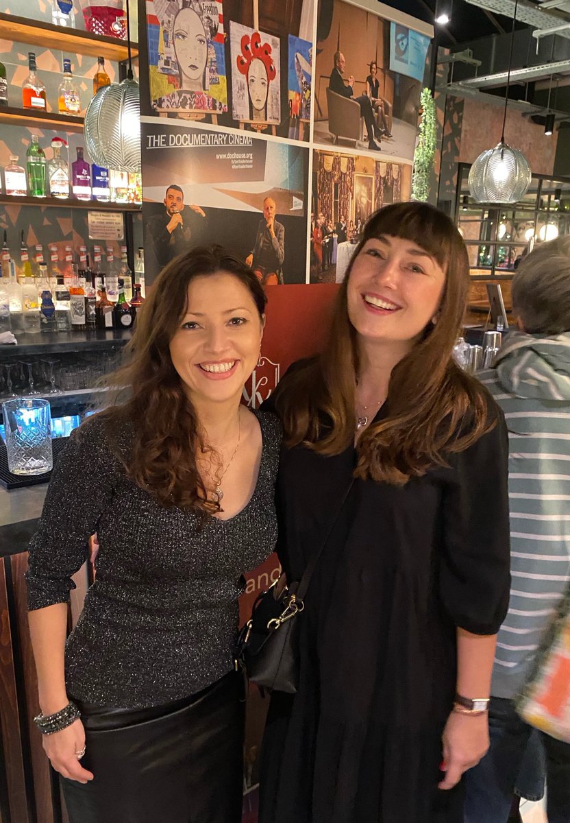 OKhromeychuk's tweet photo. ‘My two-year-old daughter was the happiest child in the bomb shelter playing with so many dogs &amp; cats there... Hopefully, her generation will regain the sense of safety we lost’. A wonderful evening with Kateryna @babkina moderated by @sasha_weirdsley &amp; hosted by @Ukr_Institute. https://t.co/dVphhNdBo0