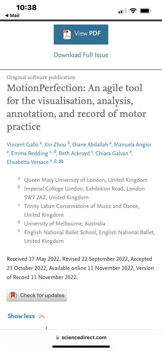 Good to see this work getting out. Great work Elisabetta and all. sciencedirect.com/science/articl…