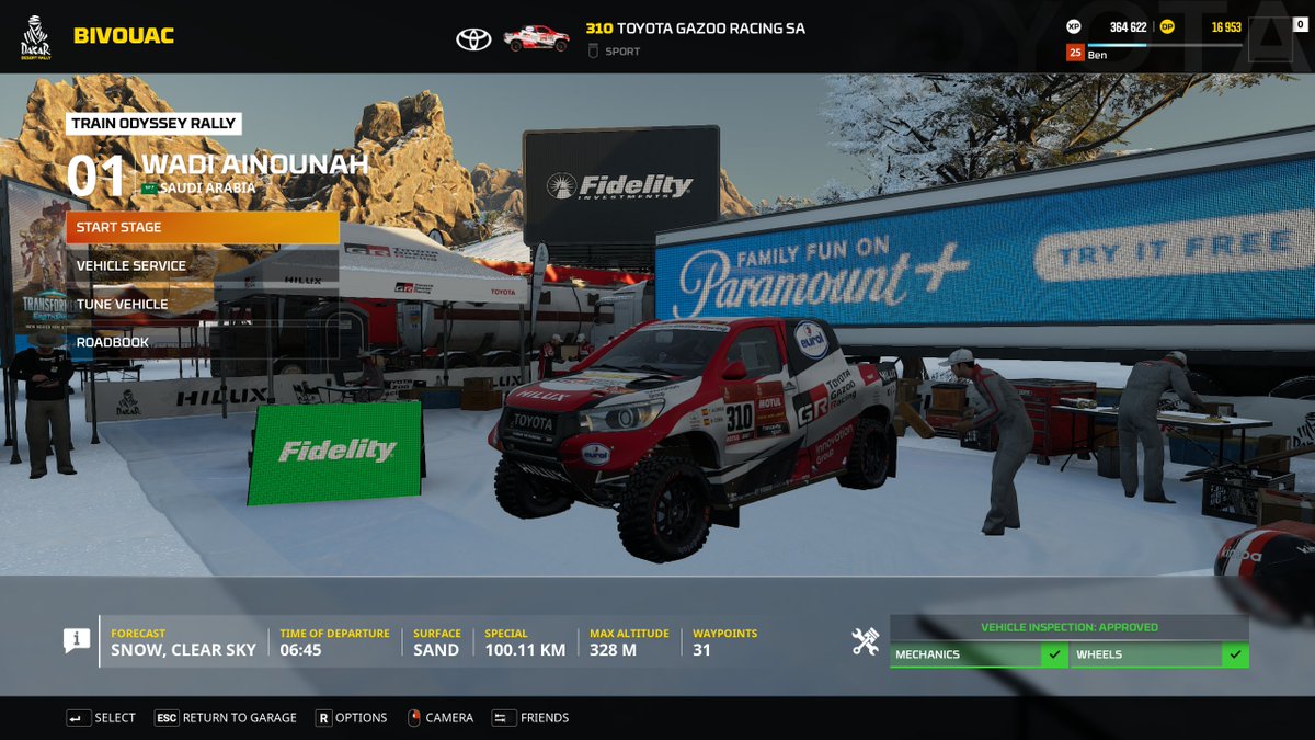 Aldaviva's tweet photo. I ground through enough repeated races to unlock actual Dakar rallies in Dakar Desert Rally, only to learn that you can only run them on the hardest difficulty.
Instead of doing that, I will attempt to learn how to block the in-game advertising. I hate ads and it's not 2005. https://t.co/heuum32hNj