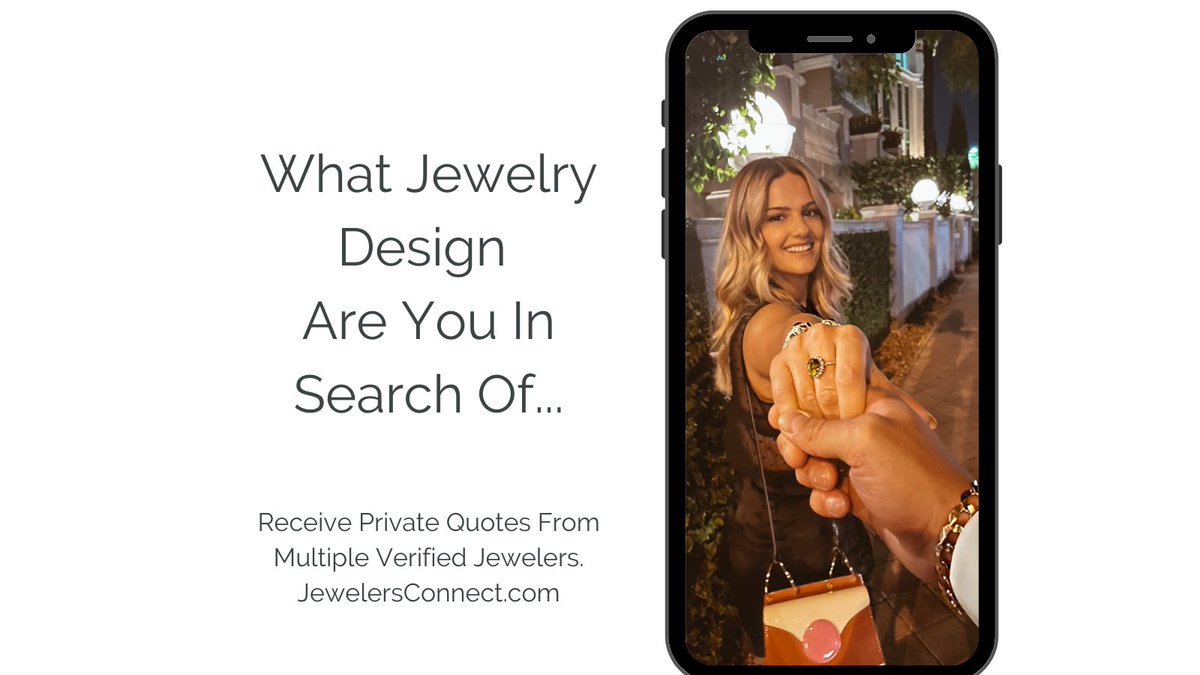Jeweler_Connect's tweet photo. Discover the easiest way to find the jewelry designs you want. Simply post a picture, list your requirements, and receive up to 5 private quotes from trusted jewelers in minutes. https://t.co/MDU1GGTYEh Shop Differently. https://t.co/FZCJQEpFuE