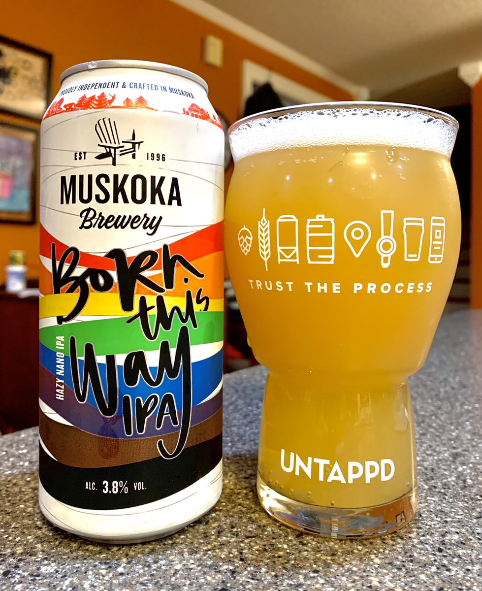 SCBeerExplorer's tweet photo. Born This Way (2022) by @MuskokaBrewery.
Grapefruit aroma. Light yellow, hazy pour. Pineapple & grapefruit flavors. Pillowy & smooth.
#BeerForACause - Proceeds go to @getrealmovement. ๐ณ๏ธโ๐๐ณ๏ธโโง๏ธโ๐พ๐ป
#BeerReview #CraftBeer #ONBeer #BeerGeek #BeerFromVacation https://t.co/yybYzcRBGd