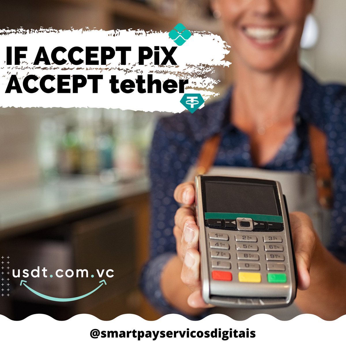 RoceloLopes's tweet photo. SWAPiX allows you to pay any merchant that accepts PiX with tether, quickly and easily!
🌐 https://t.co/PO0FhQkPvQ
#swapix #tether #Reais #trontrx https://t.co/bGMXPQqQGB