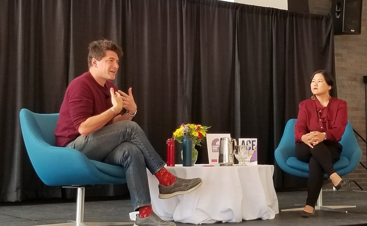 NewEnglandAces's tweet photo. Thanks so much to @BU_Diversity's #LearnMoreSeries for bringing @chengela and @davidgljay (@asexuality) to Boston this past Thursday for excellent conversation, community, and (of course) cake! 🖤💜🍰 https://t.co/zGixpzf3ts