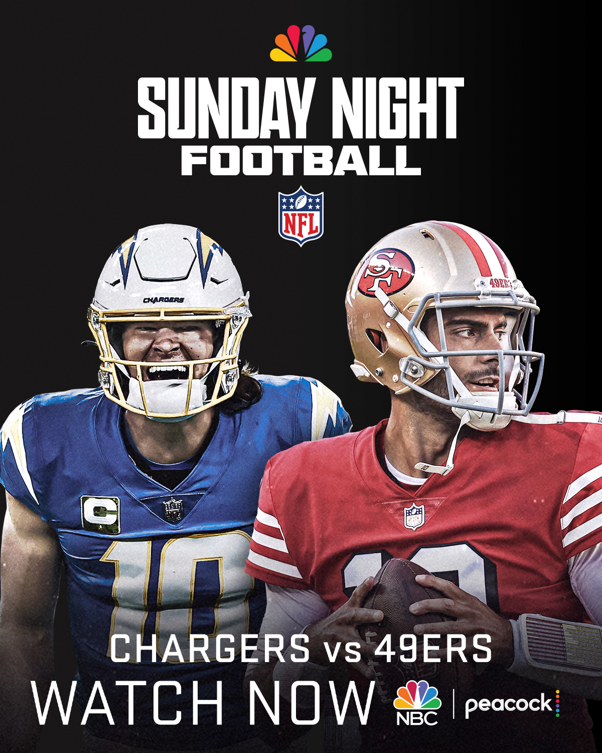 Sunday Night Football on NBC on X