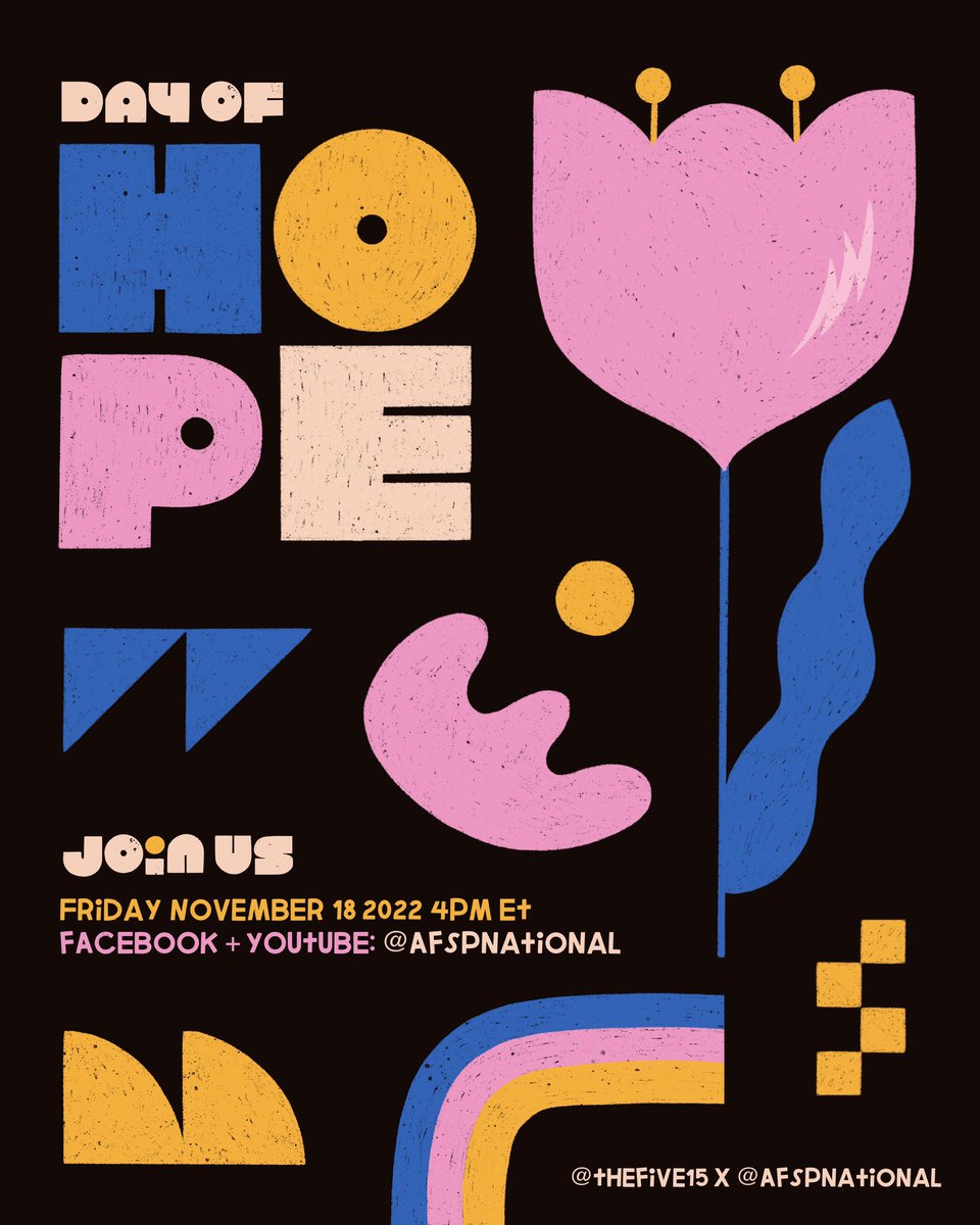 Día de Esperanza (Day of Hope), taking place one day before Survivor Day, will offer support specifically for Hispanic and Latinx communities that have been affected by suicide loss.